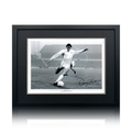 Martin Chivers Signed Tottenham Hotspur 16x12 Photo Deluxe Mount Frame
