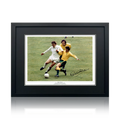Martin Chivers Signed Tottenham Hotspur 16x12 Deluxe Mount Frame