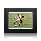 Martin Chivers Signed Tottenham Hotspur 16x12 Deluxe Mount Frame