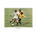 Martin Chivers Signed Tottenham Hotspur 16x12 Photo