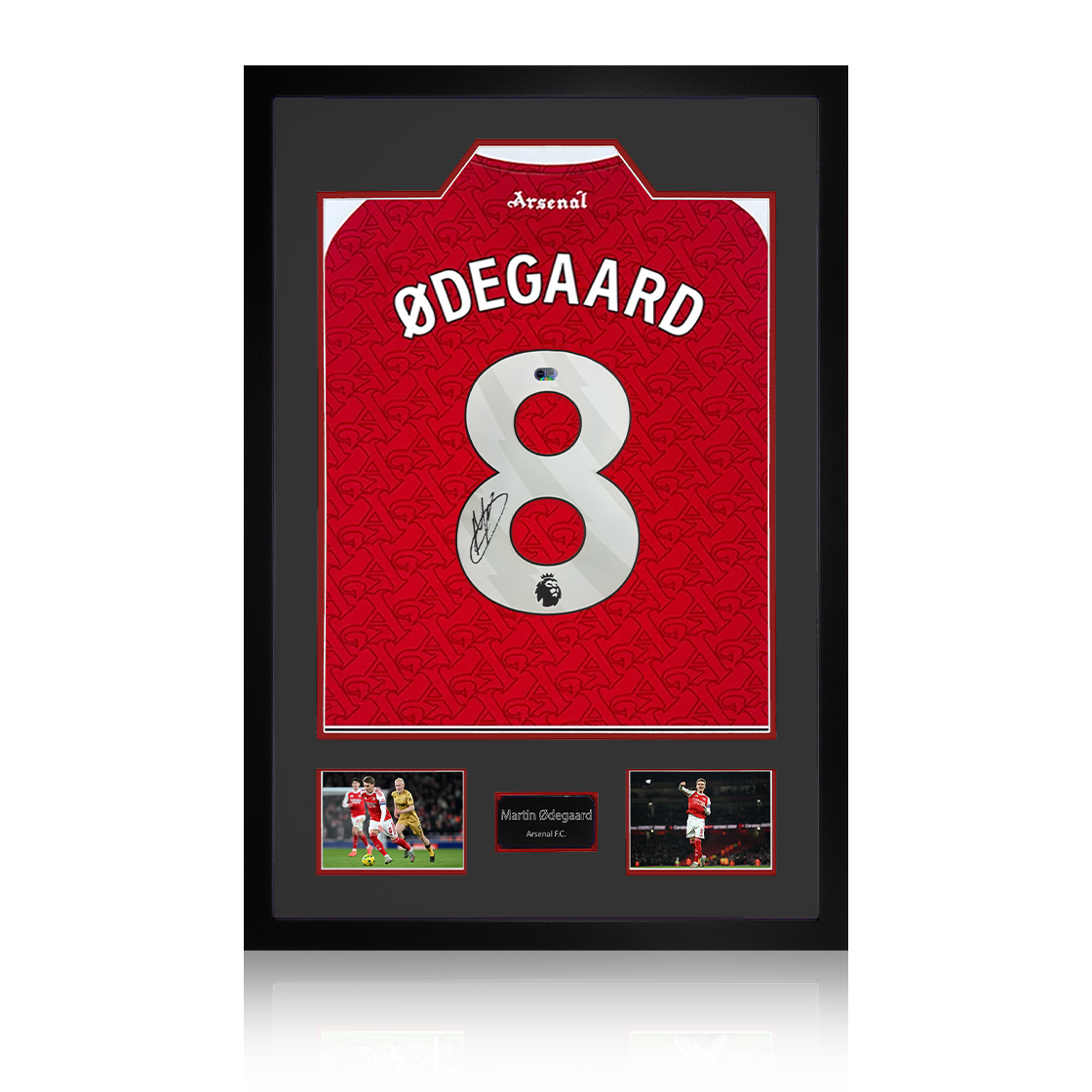 Martin Ødegaard Signed Arsenal Shirt Premium Frame (ACG Cert) – The Fan ...