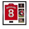 Martin Ødegaard Signed Arsenal Shirt Elite Frame (ACG Cert)