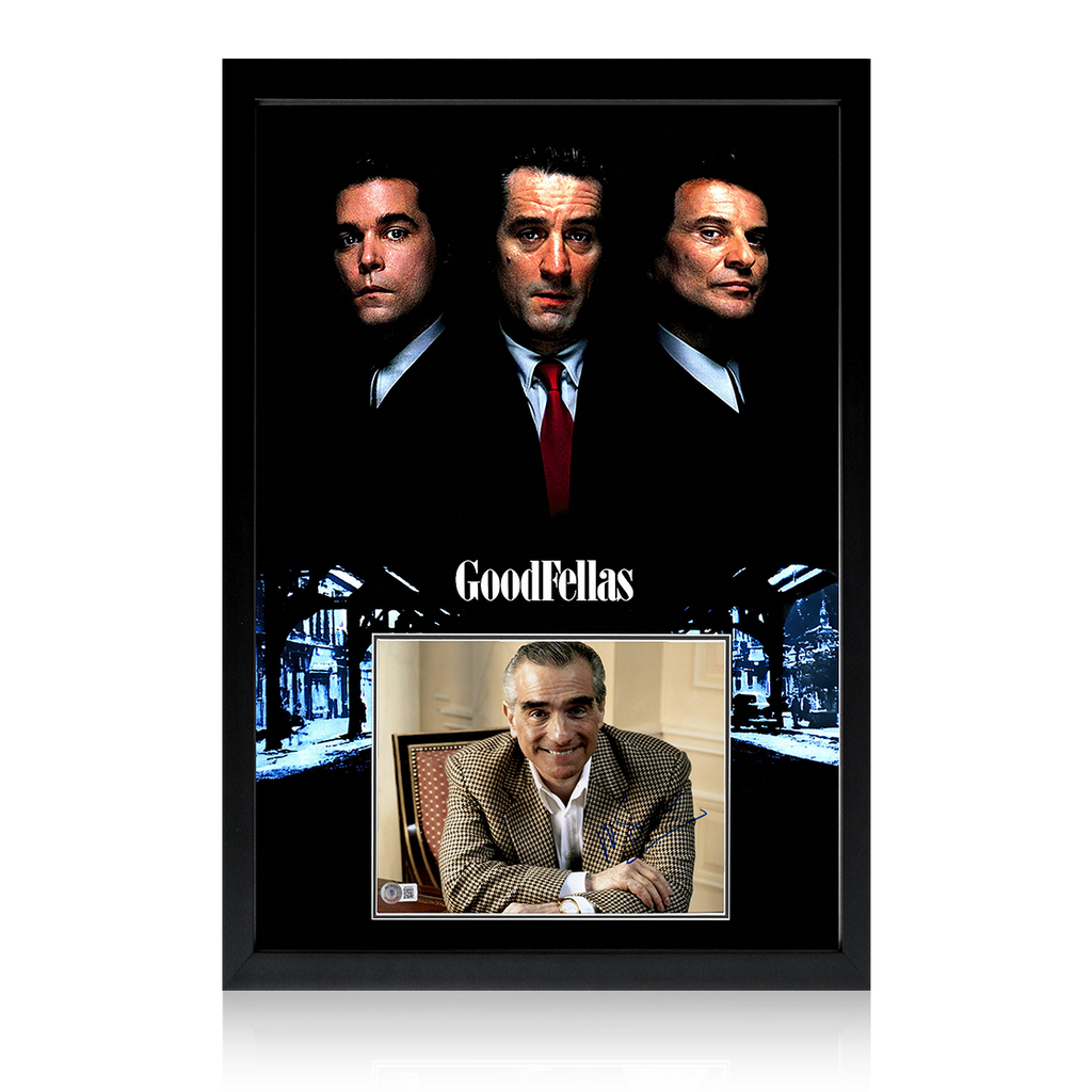 Martin Scorsese Signed Goodfellas Image Iconic Frame (Beckett)