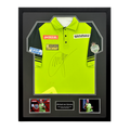 Michael van Gerwen Signed Match-Worn 2023 World Series Of Darts Shirt #2 Premium Frame