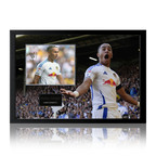 Mateo Joseph Signed Leeds United Image Iconic Frame