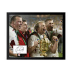 Matt Dawson Signed England Rugby Cut Deluxe Mount Frame