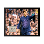 Mauricio Pochettino Signed Tottenham Hotspur Cut Deluxe Mount Frame