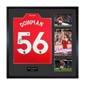 Max Dowman Signed Arsenal Shirt Elite Frame (ACG Cert)