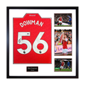 Max Dowman Signed Arsenal Shirt Elite Frame (ACG Cert)
