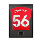 Max Dowman Signed Arsenal Shirt Standard Frame (ACG Cert)