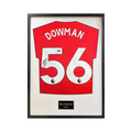 Max Dowman Signed Arsenal Shirt Standard Frame (ACG Cert)