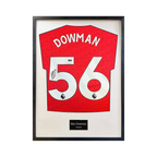 Max Dowman Signed Arsenal Shirt Standard Frame (ACG Cert)
