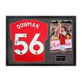 Max Dowman Signed Arsenal Shirt Classic Frame (ACG Cert)