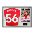 Max Dowman Signed Arsenal Shirt Classic Frame (ACG Cert)