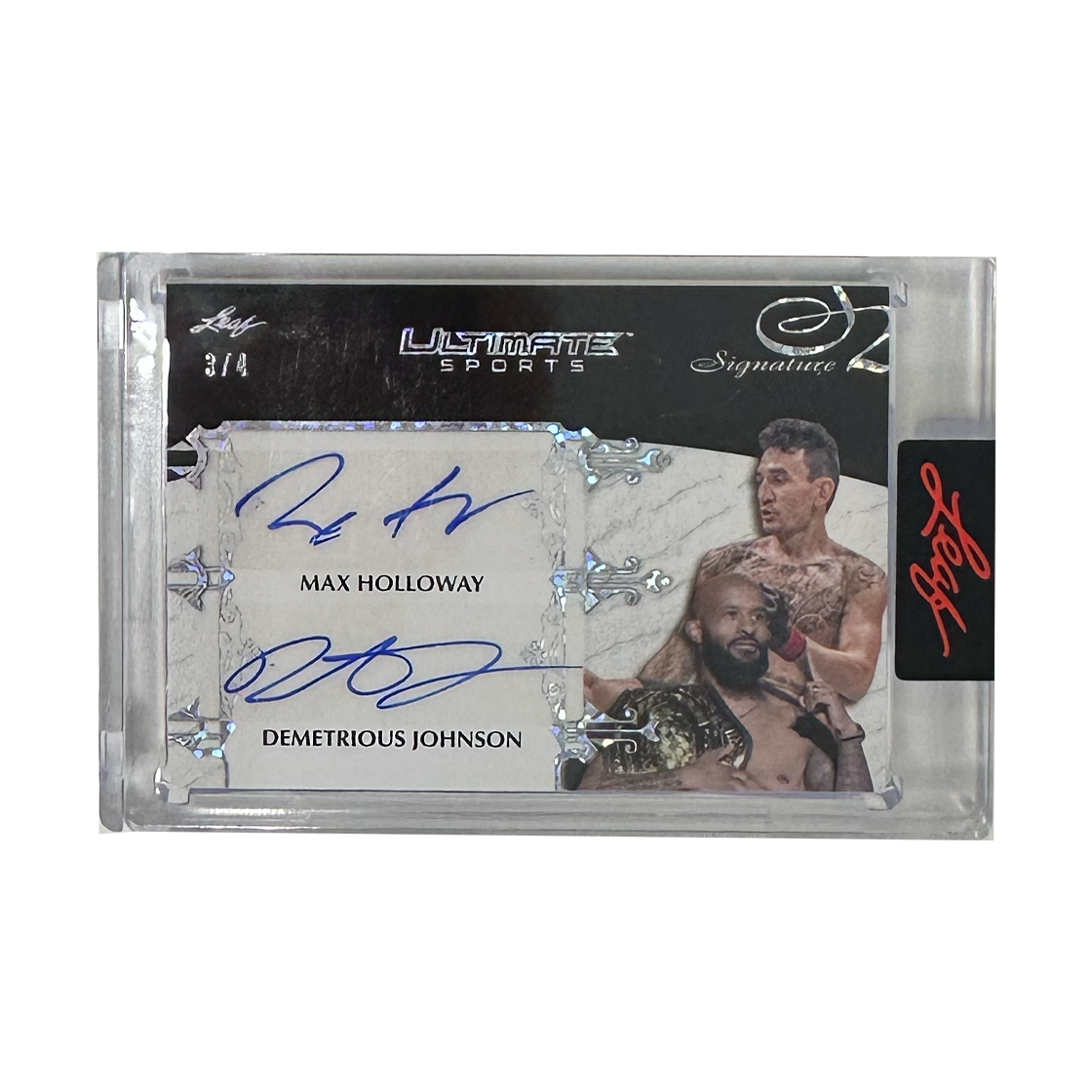 Leaf Ultimate Sports Max Holloway & Demetrious Johnson 3/4