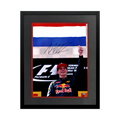Max Verstappen Signed 16x12 Image Deluxe Mount Frame
