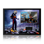 Max Verstappen Signed Image Iconic Frame