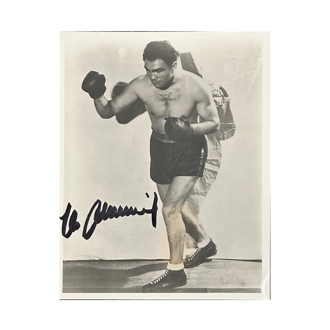 Max Schmeling Signed 10x8 Image