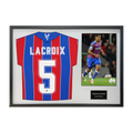 Maxence Lacroix Signed Crystal Palace Shirt Classic Frame (ACG Cert)
