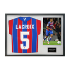 Maxence Lacroix Signed Crystal Palace Shirt Classic Frame (ACG Cert)