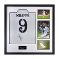 Kylian Mbappé Signed Real Madrid Shirt Elite Frame (ACG Cert)