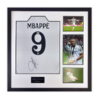 Kylian Mbappé Signed Real Madrid Shirt Elite Frame (ACG Cert)