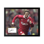 Steve McManaman Signed Liverpool Cut Deluxe Mount Frame