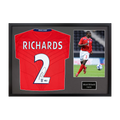 Micah Richards Signed England Shirt Classic Frame (ACG Cert)