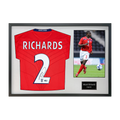Micah Richards Signed England Shirt Classic Frame (ACG Cert)