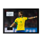 Alexandre Pato Signed Brazil Cut Iconic Frame (ACG Cert)