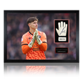 Michael Cooper Signed Sheffield United Goalkeeper Glove Iconic Frame