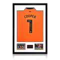 Michael Cooper Signed Sheffield United 24/25 Shirt Premium Frame