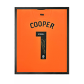 Michael Cooper Signed Sheffield United 24/25 Shirt Compact Display