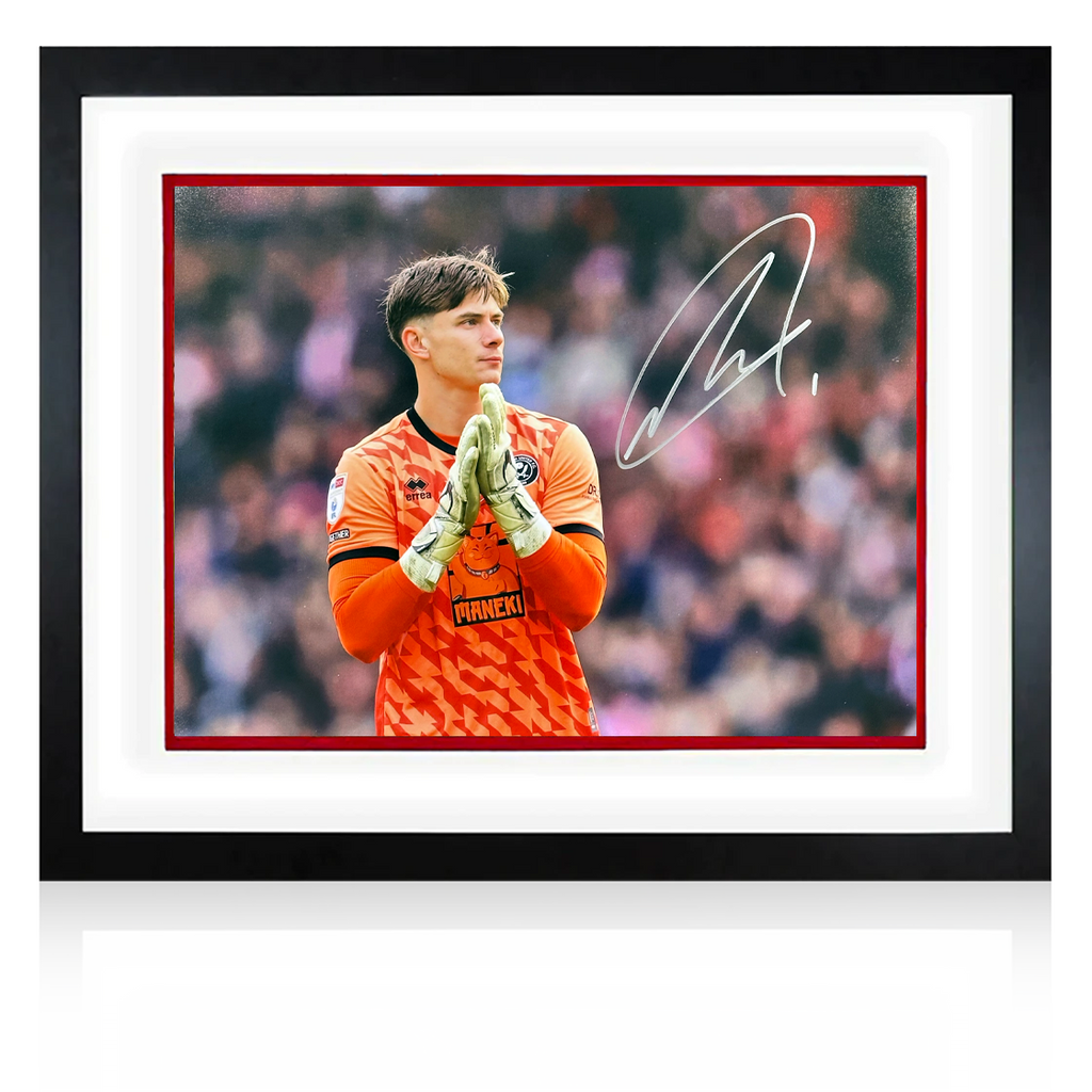 Michael Cooper Signed Sheffield United Deluxe Mount Frame