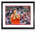 Michael Cooper Signed Sheffield United Deluxe Mount Frame