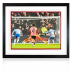 Michael Cooper Signed Sheffield United Deluxe Mount Frame