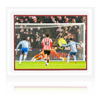 Michael Cooper Signed Sheffield United Deluxe Mount