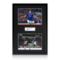 Michael Keane Signed Everton Plaque Iconic Frame
