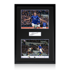 Michael Keane Signed Everton Plaque Iconic Frame