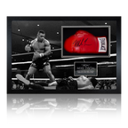 Mike Tyson v Trevor Berbick Signed Glove Iconic Frame