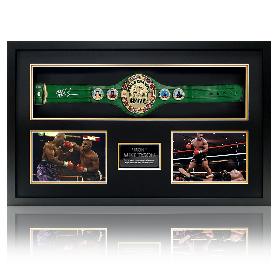 Floyd Mayweather Signed WBC Belt Premium Frame (JSA)