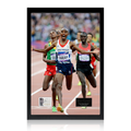 Mo Farah Signed Image Iconic Frame
