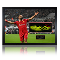 Mo Salah Signed Liverpool Boot Iconic Frame