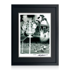 Nat Lofthouse Signed Bolton Wanderers Image 5 Deluxe Mount Frame