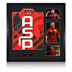 Nathan Aspinall Signed 2025 Shirt Elite Frame