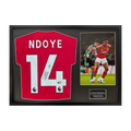 Dan Ndoye Signed Nottingham Forest Shirt Classic Frame (ACG Cert)