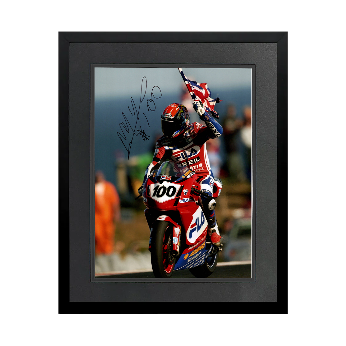 Neil Hodgson Signed 16x12 Image Deluxe Mount Frame