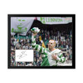 Neil Lennon Signed Celtic Cut Deluxe Mount Frame