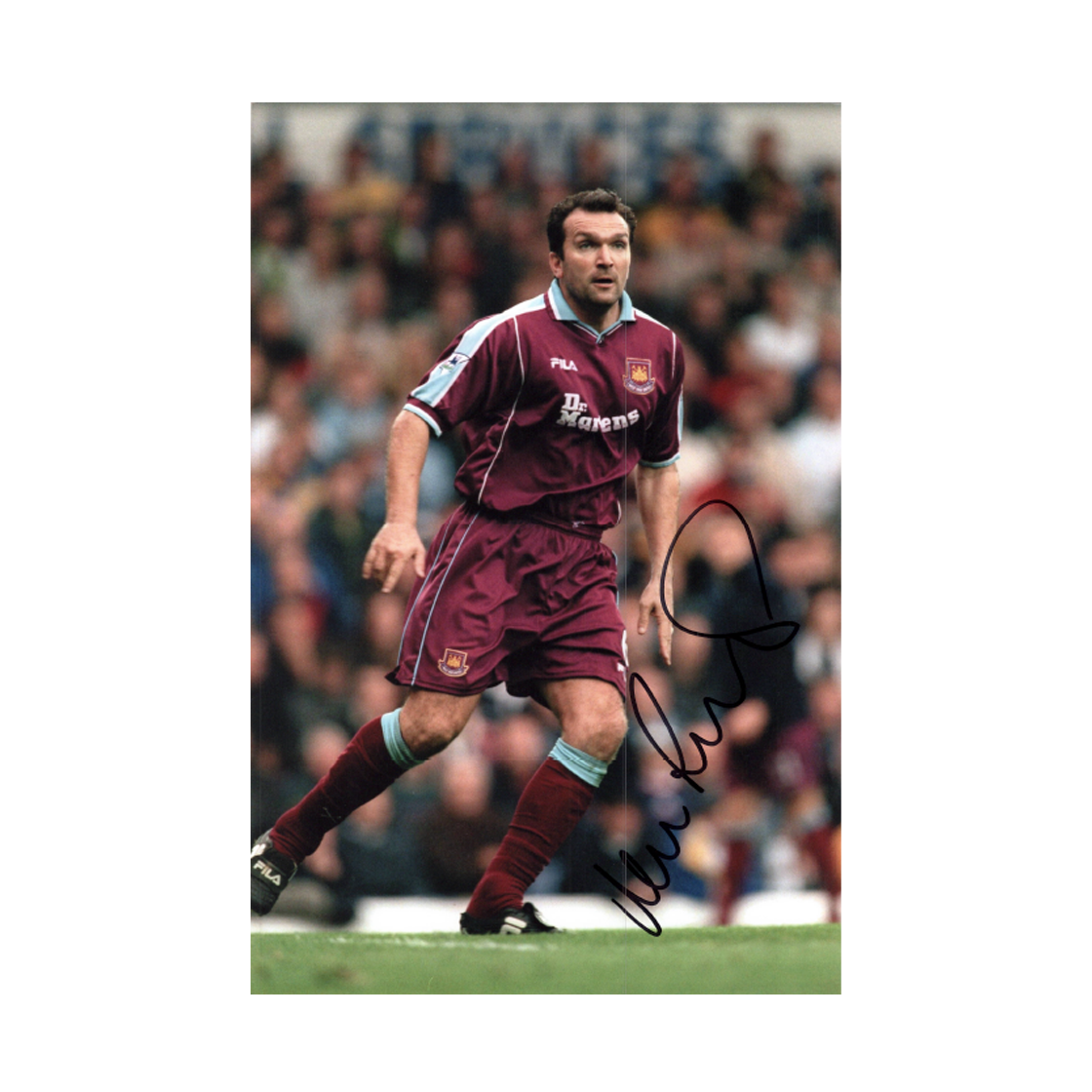 Neil Ruddock Signed 12x8 Image