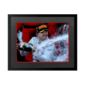 Nico Rosberg Signed 16x12 Image Deluxe Mount Frame (ACG Cert)